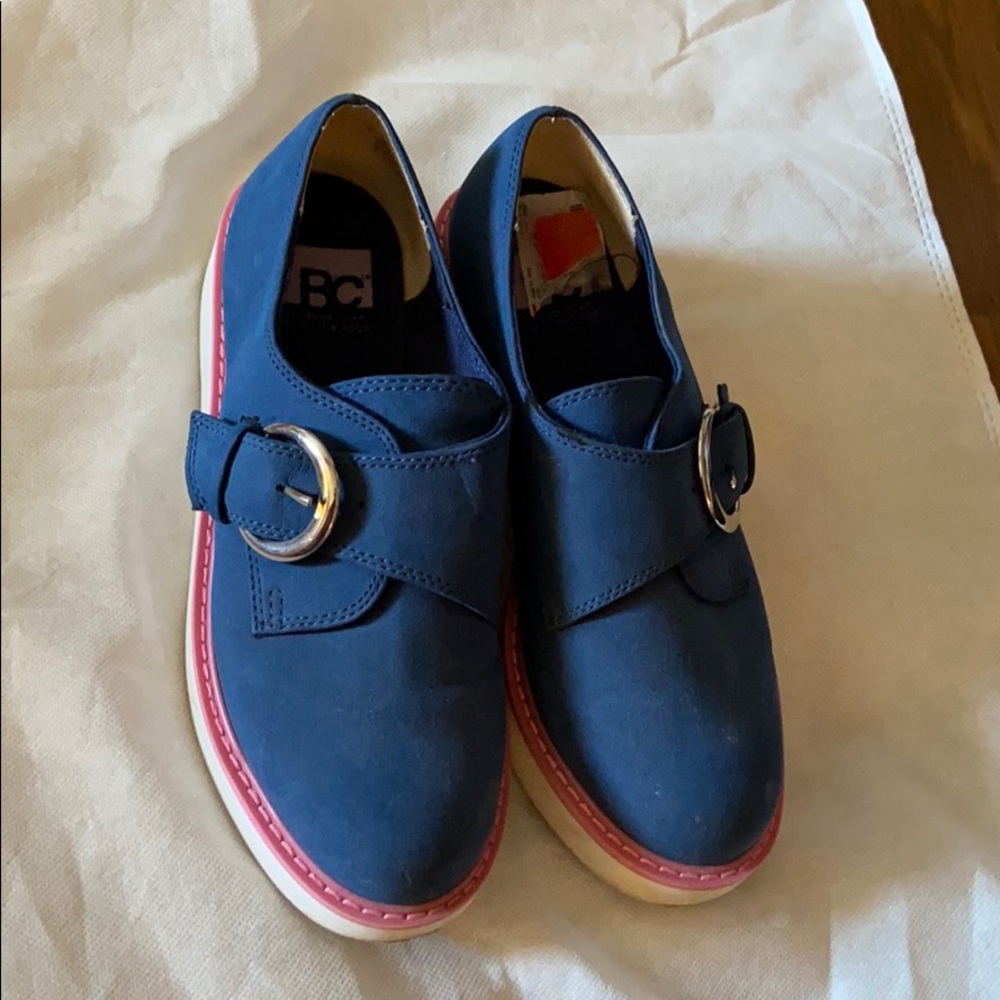 Beautiful blue color shoes
